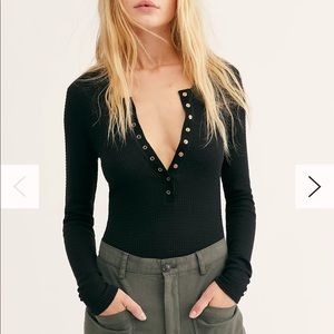 Free People One of the Girls Henley